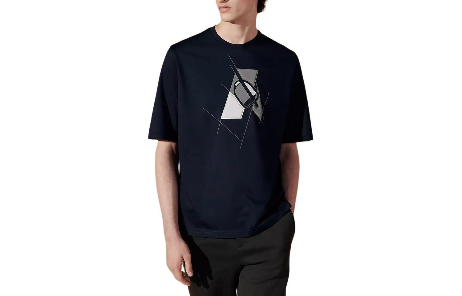 Футболка мужская темно-синяя Hermes, темно-синий
Футболка мужская темно-синяя Hermes, темно-синий