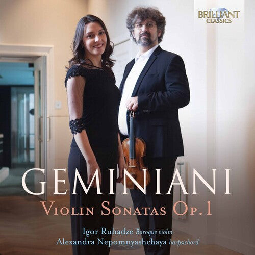 CD диск Geminiani / Rughadze / Nepomnyashchaya: Violin Sonatas 1
CD диск Geminiani / Rughadze / Nepomnyashchaya: Violin Sonatas 1