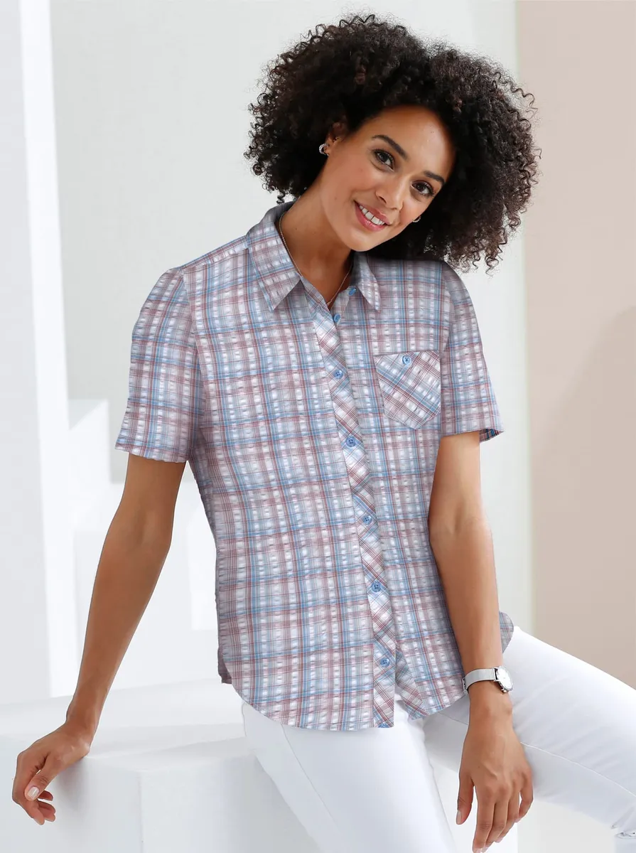 Блузка-рубашка Classic Basics, джинсовый
Блузка-рубашка Classic Basics, джинсовый