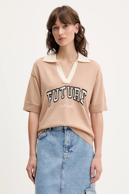 Свитер кашемировый From Future, бежевый
Свитер кашемировый From Future, бежевый