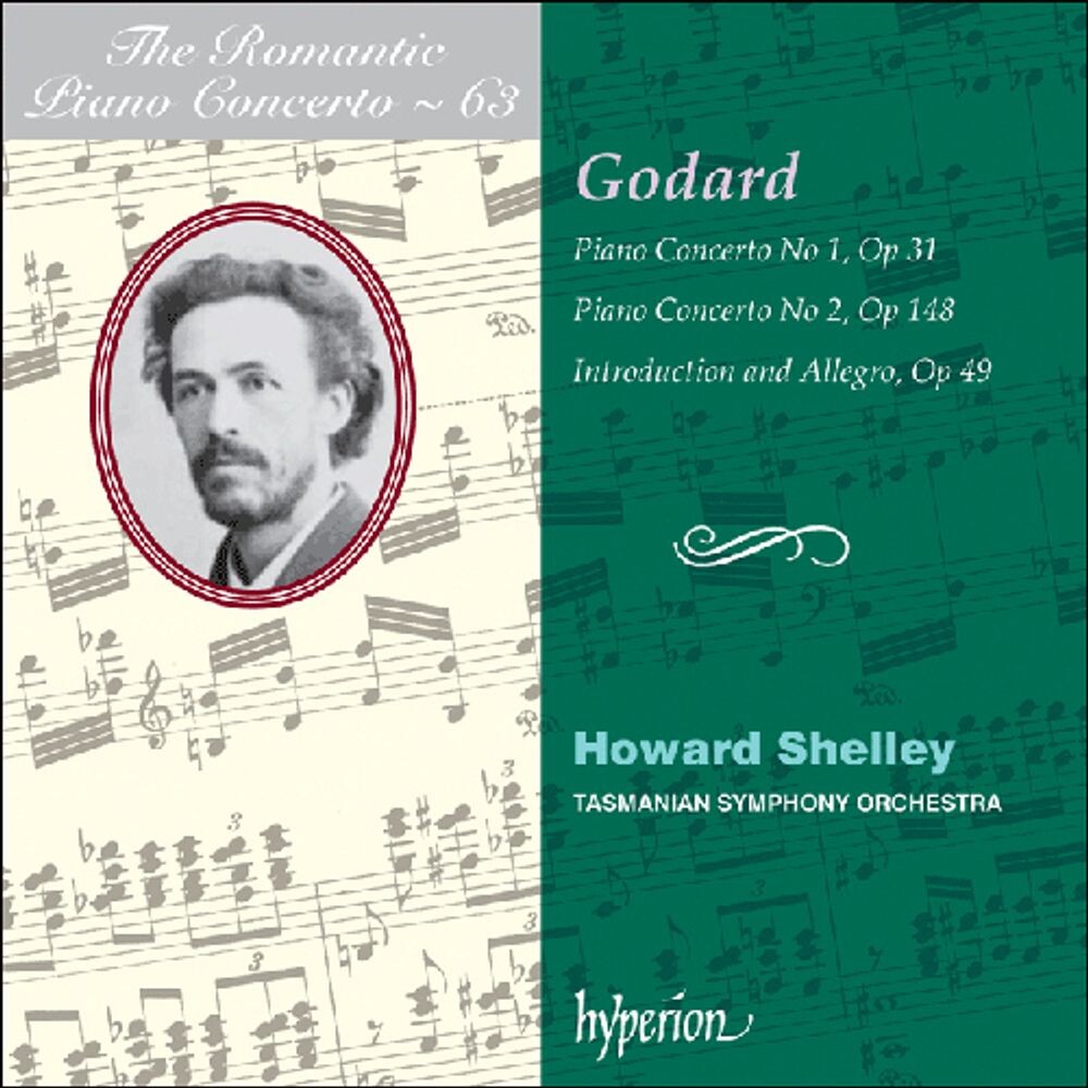 Диск CD Godard: Piano Concerto Nos. 1 & 2 / Introduction & Allegro - Benjamin Godard, Howard Shelley, Tasmanian Symphony Orchestra
Диск CD Godard: Piano Concerto Nos. 1 & 2 / Introduction & Allegro - Benjamin Godard, Howard Shelley, Tasmanian Symphony Orchestra