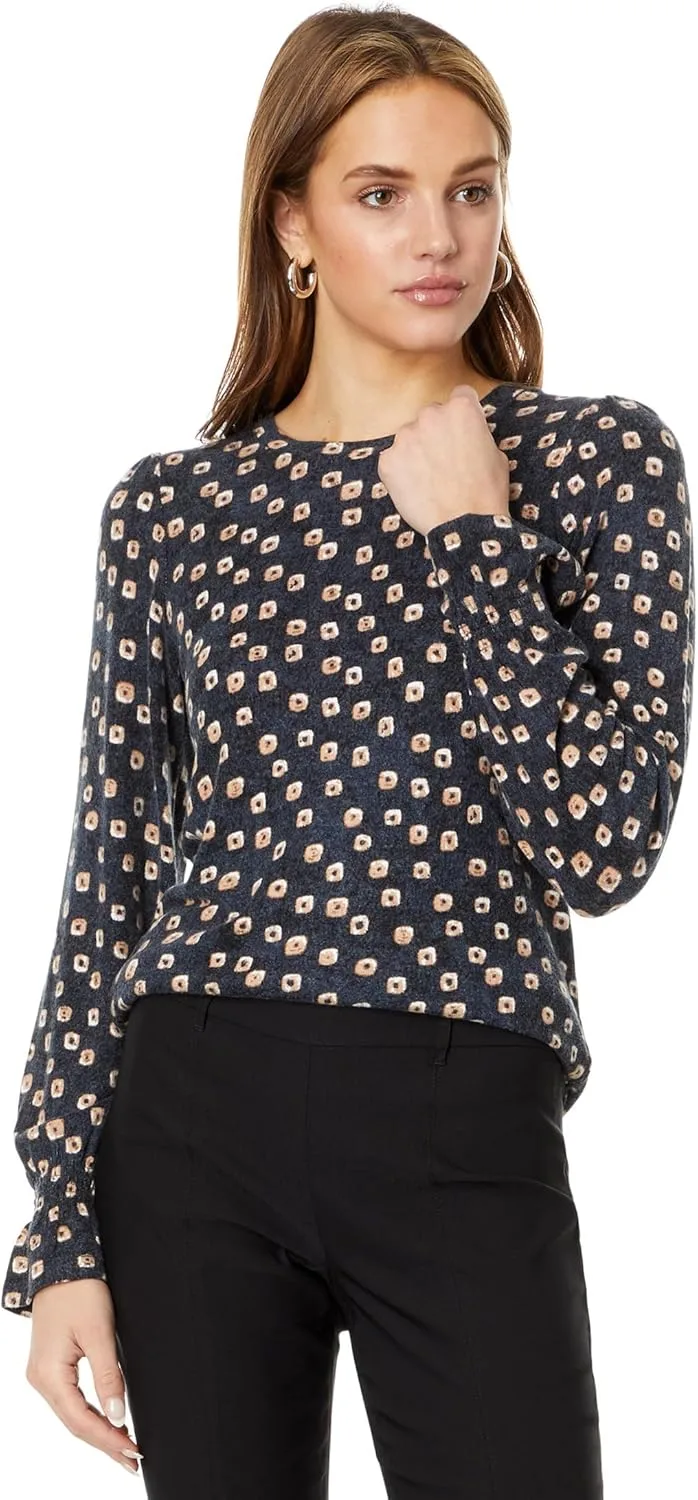 NIC+ZOE Женская футболка с длинным рукавом Sweet Dreams Dotty
NIC+ZOE Женская футболка с длинным рукавом Sweet Dreams Dotty