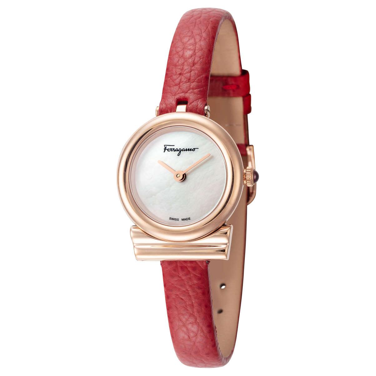 Женские наручные часы с кварцевым механизмом, кожаным ремешком, диаметром 22 мм, циферблатом из перламутра Ferragamo, mother-of-pearl color watch dial
Женские наручные часы с кварцевым механизмом, кожаным ремешком, диаметром 22 мм, циферблатом из перламутра Ferragamo, mother-of-pearl color watch dial