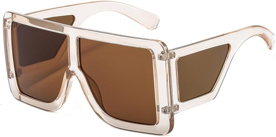 Женские солнцезащитные очки-маска большого размера, модные розово-серые солнцезащитные очки, мужские ретро-очки с защитой от УФ-излучения UV400 TKKTLLT, C5light Brown-brown
Женские солнцезащитные очки-маска большого размера, модные розово-серые солнцезащитные очки, мужские ретро-очки с защитой от УФ-излучения UV400 TKKTLLT, C5light Brown-brown