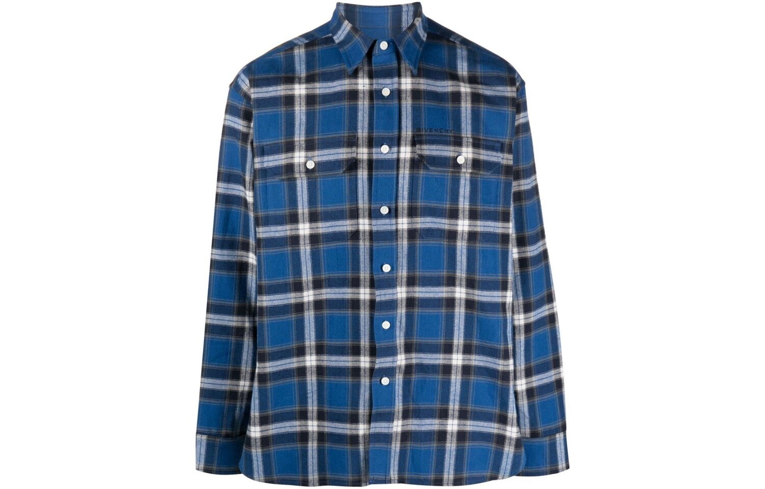 Рубашка мужская синяя Givenchy, синий
Рубашка мужская синяя Givenchy, синий