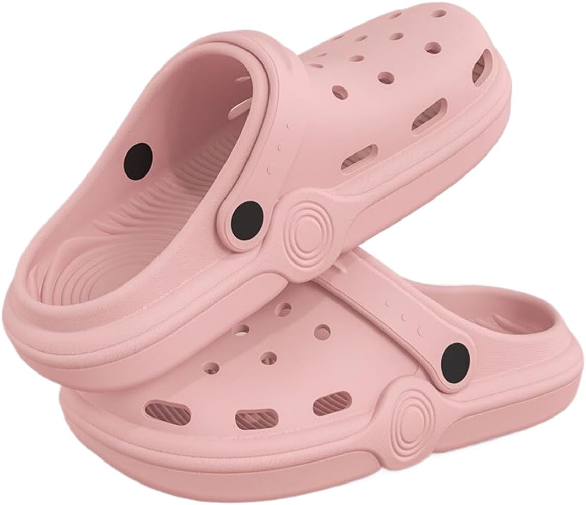 Сабо DANNLING для женщин и мужчин, уличная обувь без застежки, унисекс, домашние тапочки, противоскользящие, с защитой от запаха, для сада и пляжа, розовый
Сабо DANNLING для женщин и мужчин, уличная обувь без застежки, унисекс, домашние тапочки, противоскользящие, с защитой от запаха, для сада и пляжа, розовый