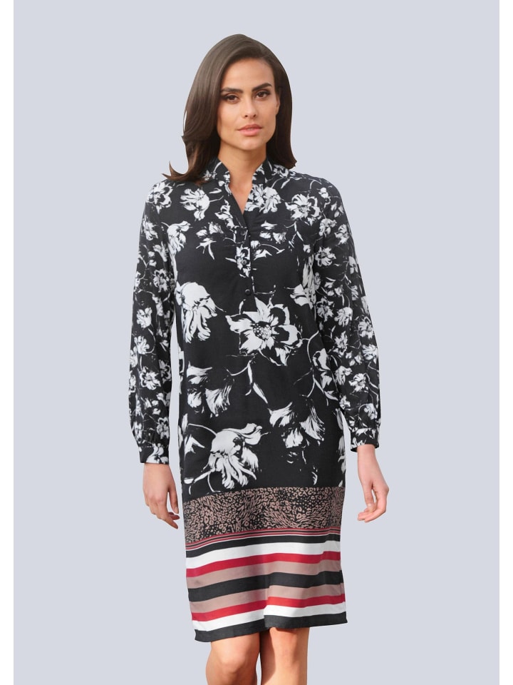 Alba Moda Платье с цветочным узором, черное
Alba Moda Платье с цветочным узором, черное