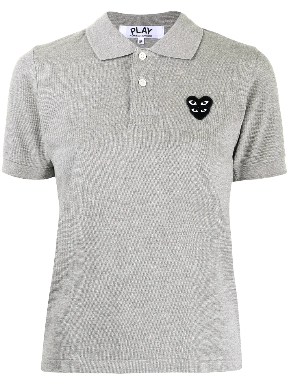 Рубашка поло с нашивкой-логотипом Comme Des Garçons Play, серый
Рубашка поло с нашивкой-логотипом Comme Des Garçons Play, серый