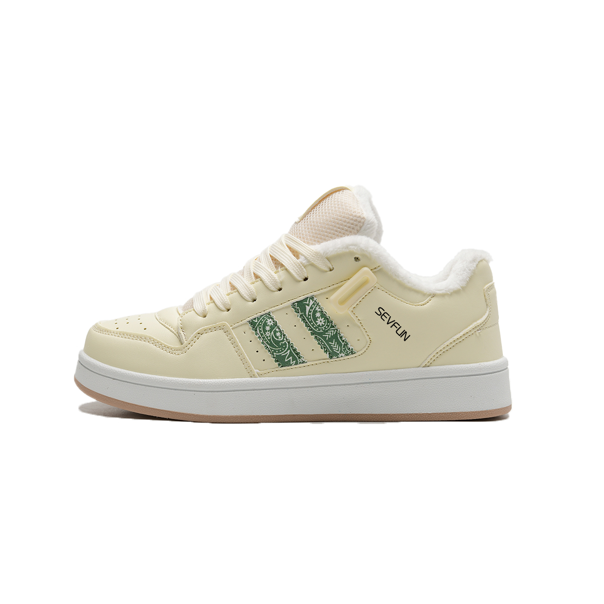 7 SEVFUN Износостойкие низкие скейтерские унисекс с принтом пейсли на флисовой подкладке, цвет Paisley (Fleece-Lined)
7 SEVFUN Износостойкие низкие скейтерские унисекс с принтом пейсли на флисовой подкладке, цвет Paisley (Fleece-Lined)