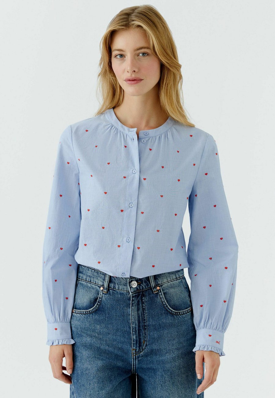 Блуза Oui Blouse, Dark Blue Red/Blue
Блуза Oui Blouse, Dark Blue Red/Blue