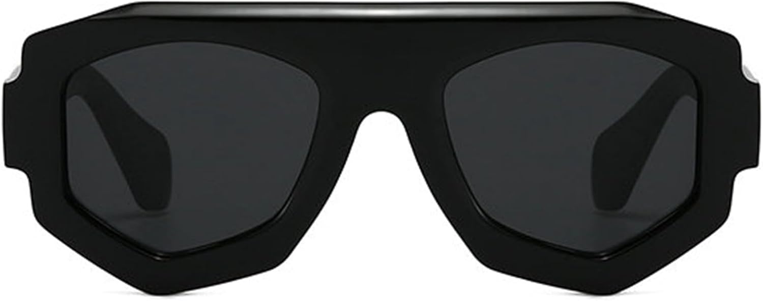 Солнцезащитные очки Willochra увеличенного размера неправильной квадратной формы для женщин и мужчин, в стиле ретро, очки-пилот с градиентным переходом цвета, модные трендовые очки, C1
Солнцезащитные очки Willochra увеличенного размера неправильной квадратной формы для женщин и мужчин, в стиле ретро, очки-пилот с градиентным переходом цвета, модные трендовые очки, C1