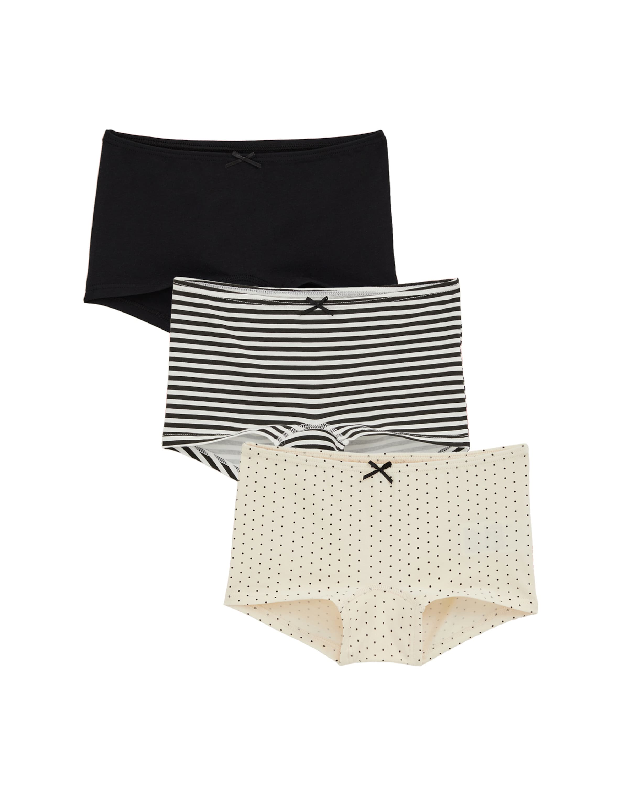 WE Fashion Трусы в цвете экрю, Black
WE Fashion Трусы в цвете экрю, Black