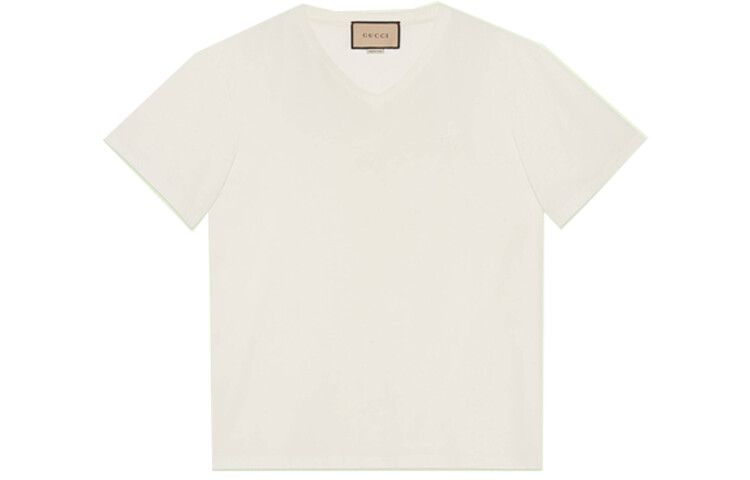 Футболка мужская белая Gucci, белый 
Футболка мужская белая Gucci, белый
