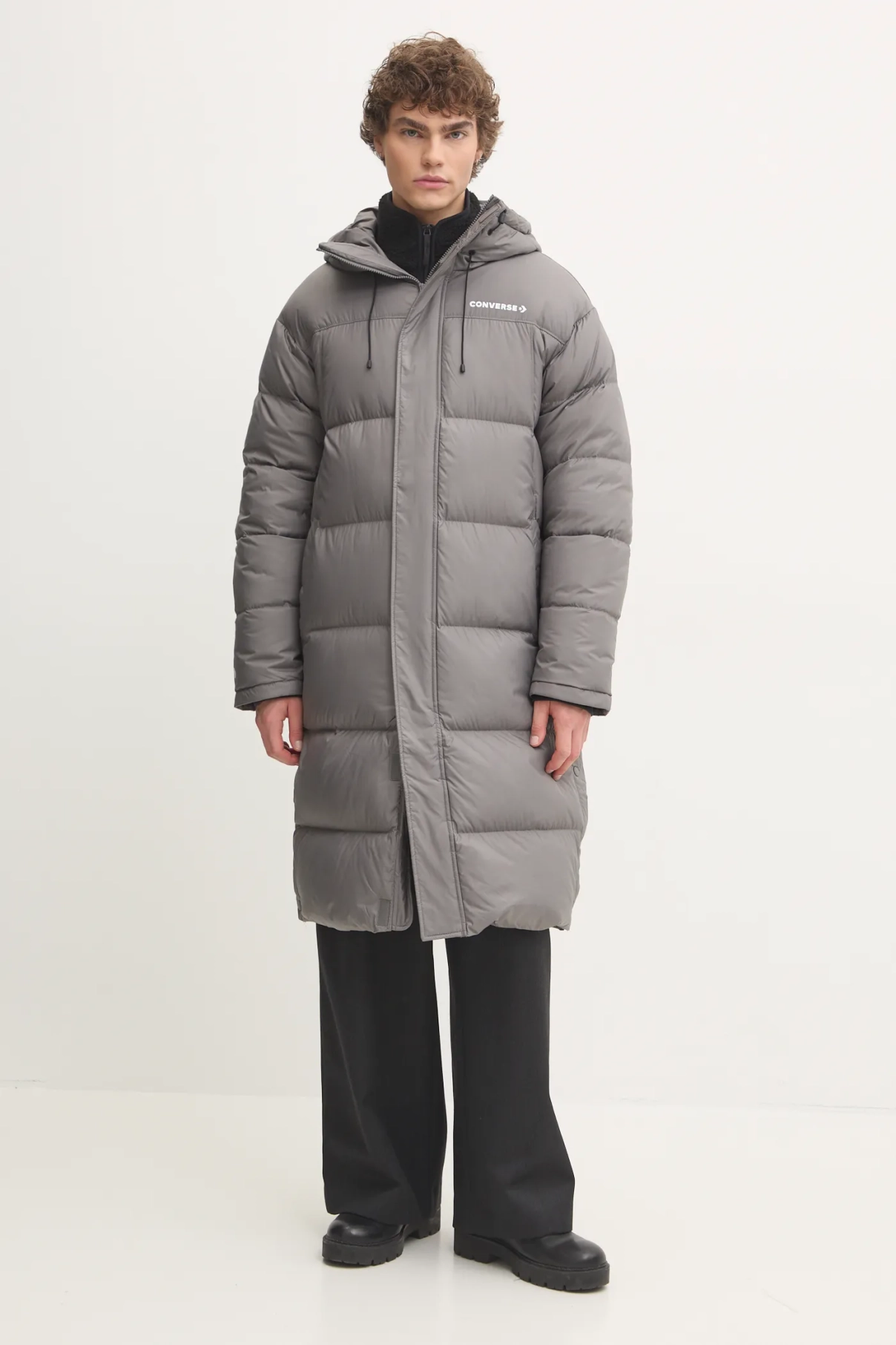 Пуховик Converse, серый
Пуховик Converse, серый