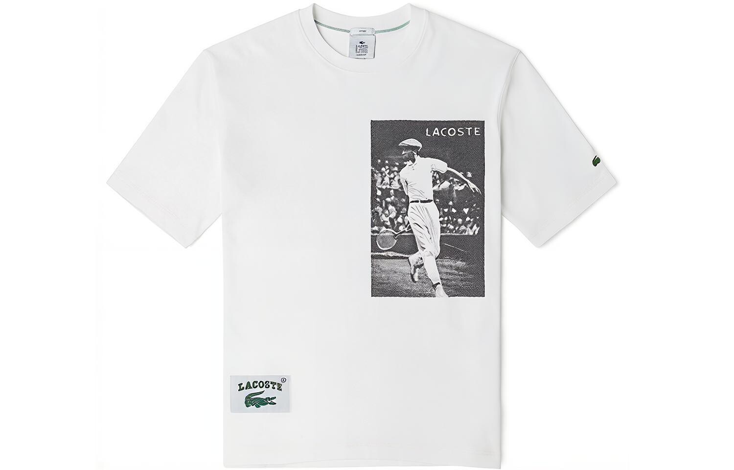 Футболка мужская белая Lacoste, белый
Футболка мужская белая Lacoste, белый