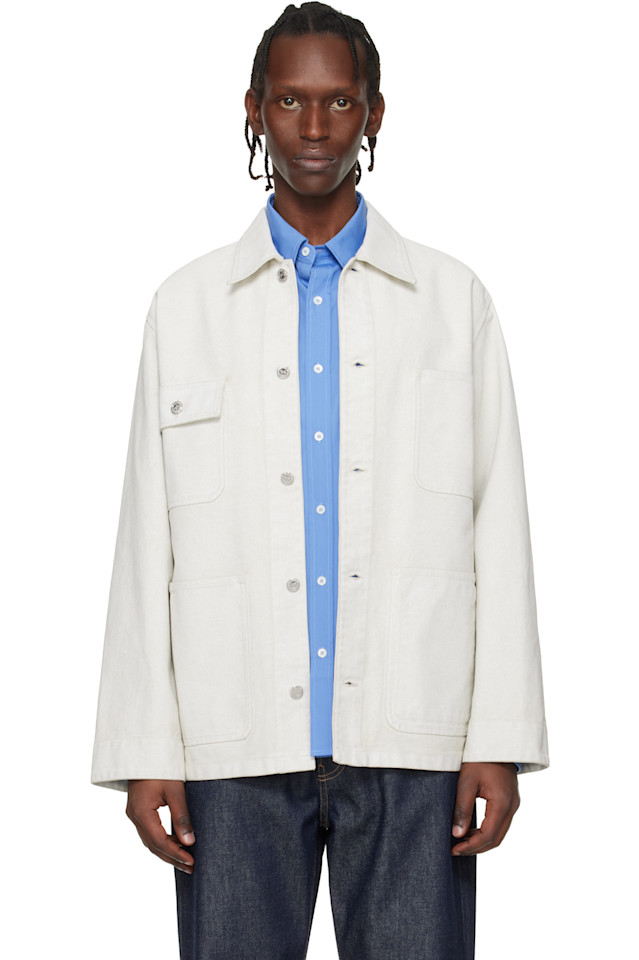 A.P.C. Рубашка свободного кроя Off-White
A.P.C. Рубашка свободного кроя Off-White