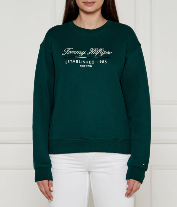 Толстовка Tommy Hilfiger с надписью, зеленый
Толстовка Tommy Hilfiger с надписью, зеленый