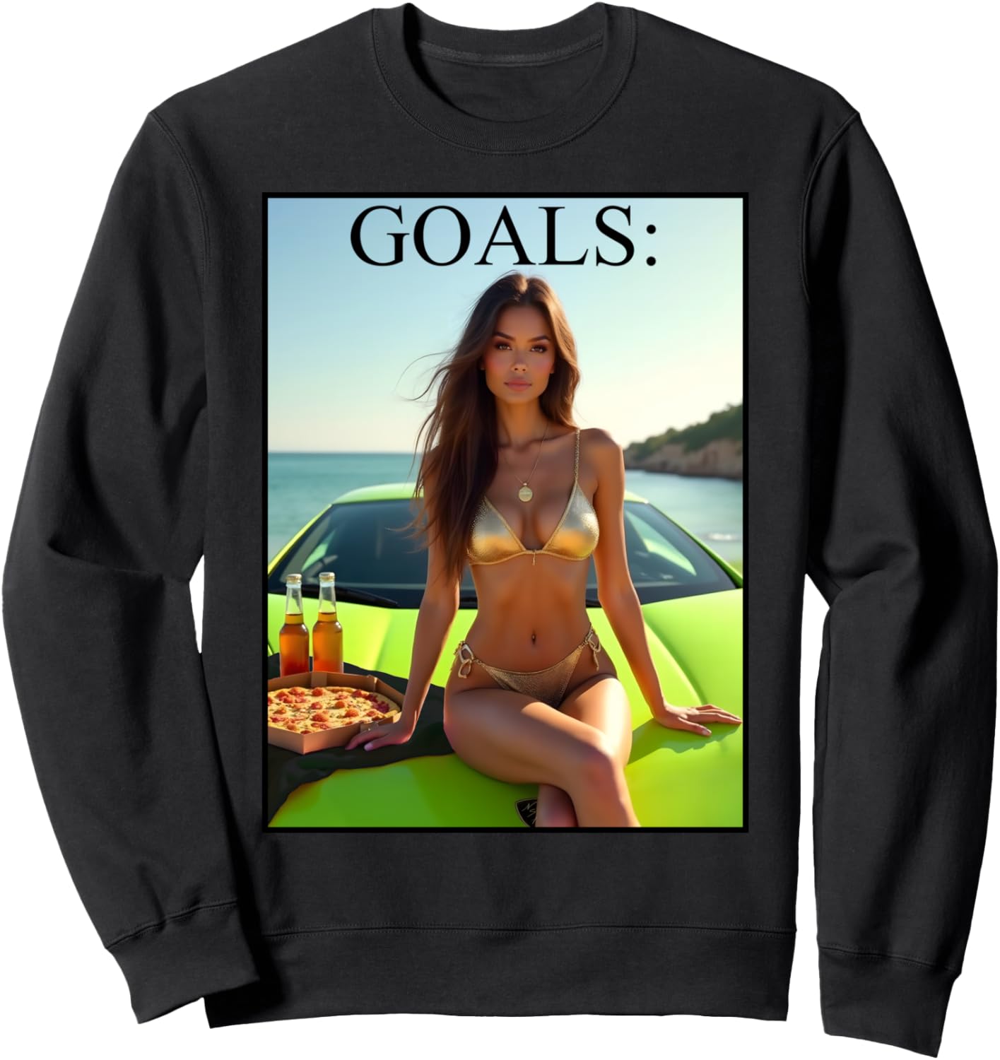 Сексуальная толстовка с графическим принтом Девушка в экзотическом стиле - экзотический автомобиль, экзотическая девушка, пицца, пиво, черная, размер S Sexy Girl On T-Shirt For Men By Nspart, Черный, Сексуальная толстовка с графическим принтом Девушка в э
Сексуальная толстовка с графическим принтом Девушка в экзотическом стиле - экзотический автомобиль, экзотическая девушка, пицца, пиво, черная, размер S Sexy Girl On T-Shirt For Men By Nspart, Черный, Сексуальная толстовка с графическим принтом Девушка в э