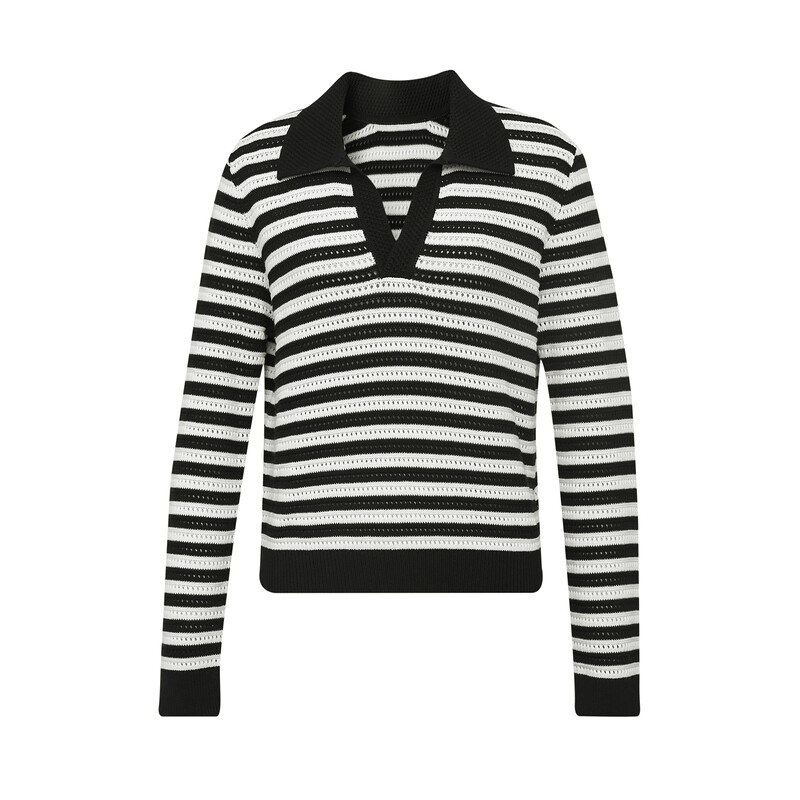 Пуловер Deep Breath с длинными рукавами, черно-белый
Пуловер Deep Breath с длинными рукавами, черно-белый