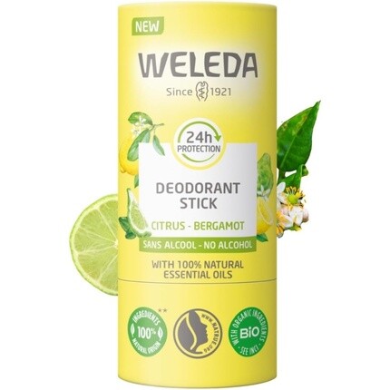 Weleda Дезодорант-карандаш Цитрусовый Бергамот 50г
Weleda Дезодорант-карандаш Цитрусовый Бергамот 50г