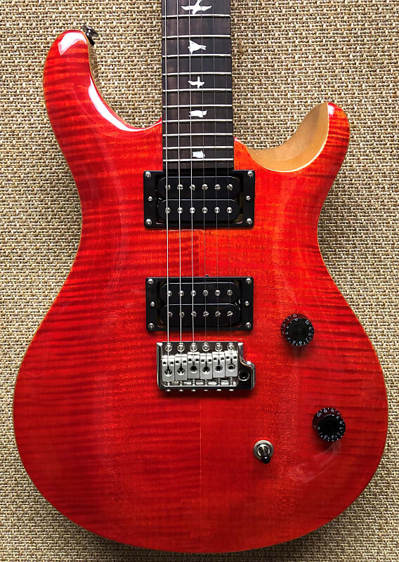 Электрогитара PRS SE CE24 Electric Guitar, Blood Orange, Bolt-On, Maple Top & Neck, Mahogany, Bag
Электрогитара PRS SE CE24 Electric Guitar, Blood Orange, Bolt-On, Maple Top & Neck, Mahogany, Bag