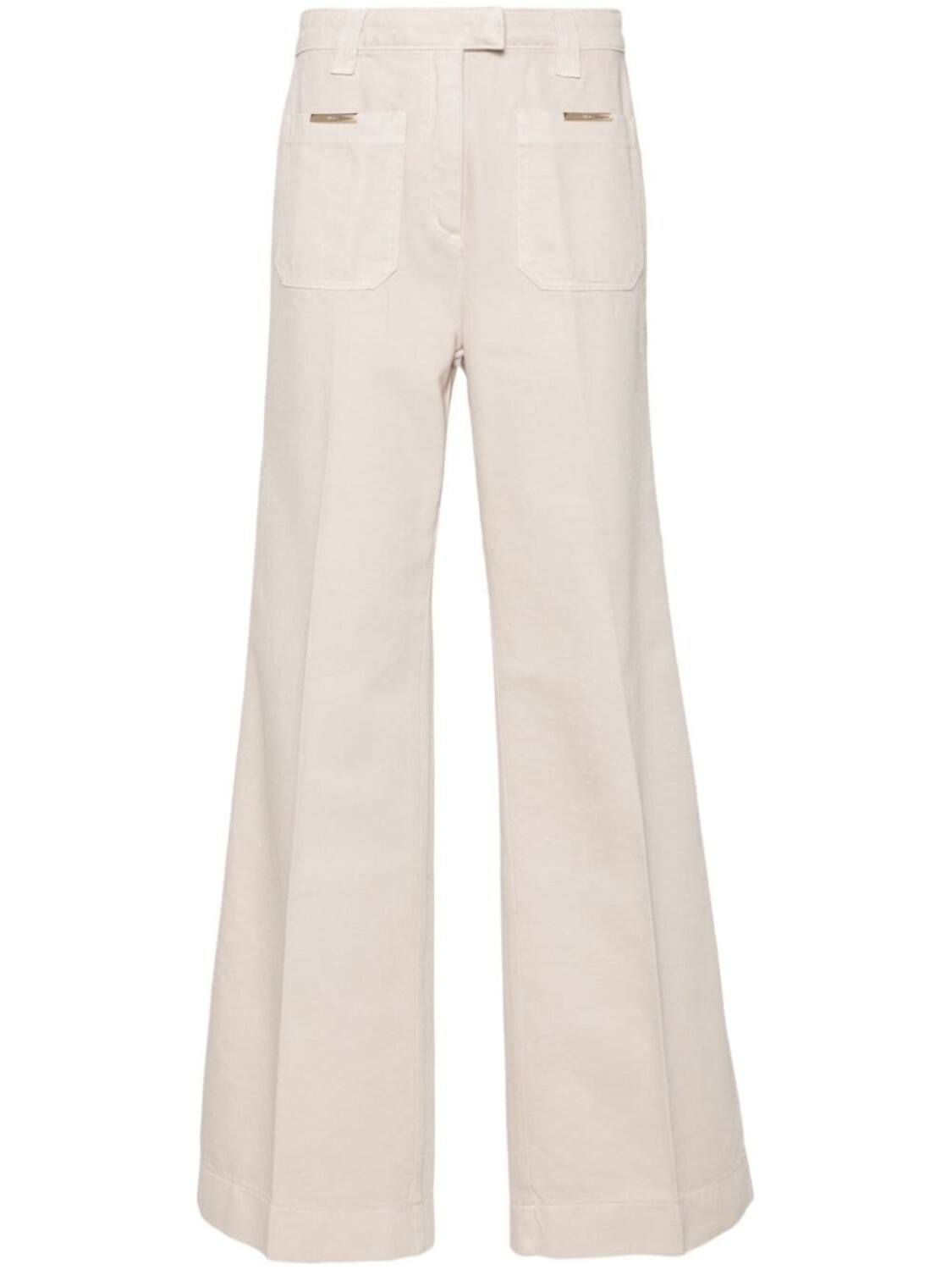 LIU JO хлопковые брюки прямого покроя, нейтральный цвет
LIU JO хлопковые брюки прямого покроя, нейтральный цвет