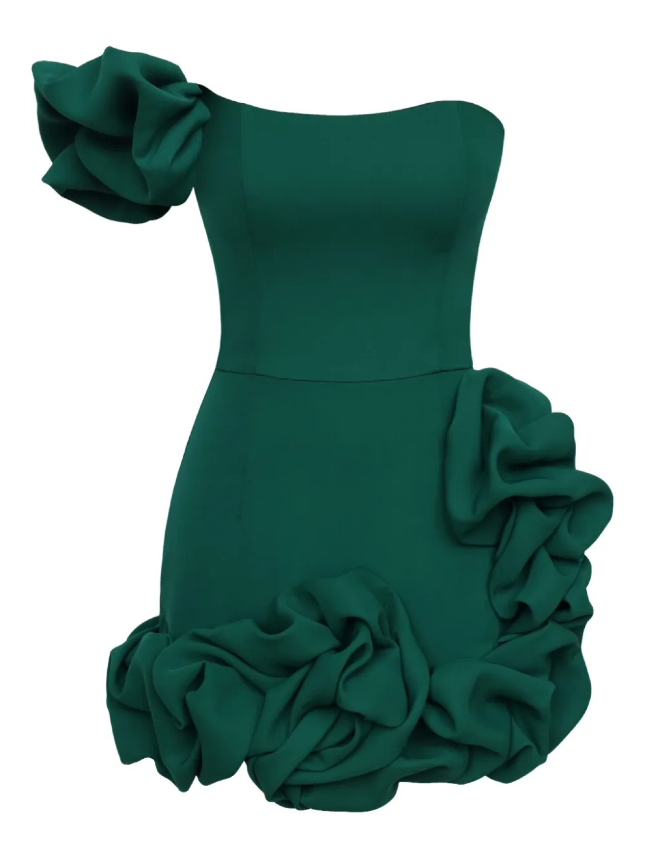 POST MERIDIEM платье мини на одно плечо, зеленый
POST MERIDIEM платье мини на одно плечо, зеленый