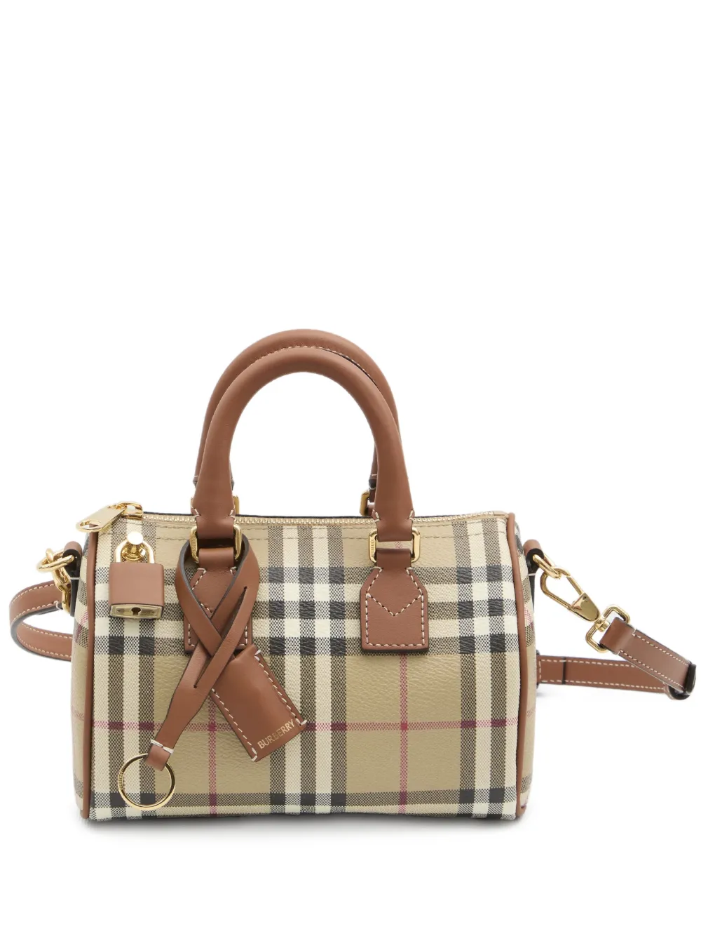 Мини-сумка в клетку Burberry, нейтральный
Мини-сумка в клетку Burberry, нейтральный