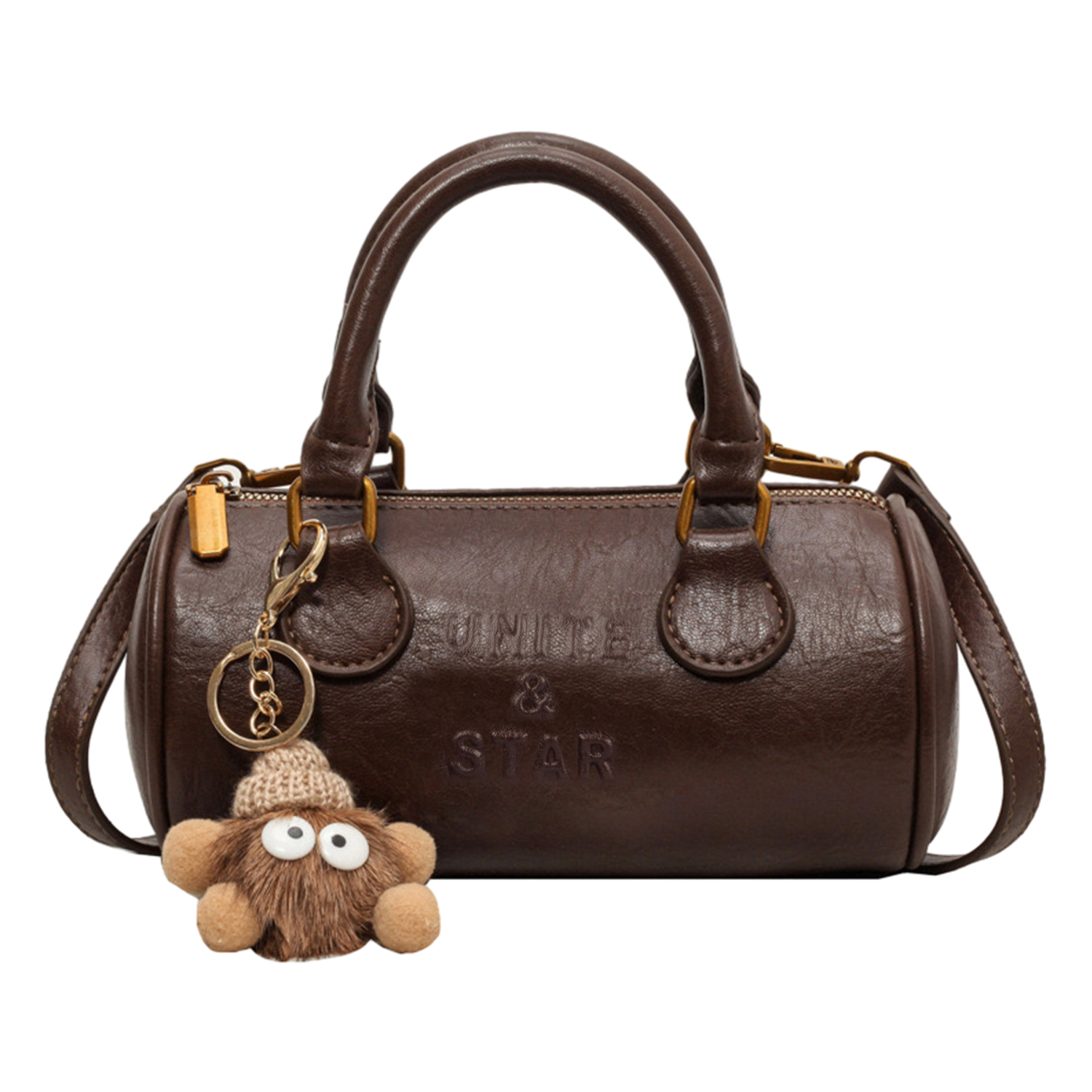 Сумка через плечо PU мягкая кожа цилиндрическая женская черная/коричневая UNITE STAR, коричневая+132 черная ракушка
Сумка через плечо PU мягкая кожа цилиндрическая женская черная/коричневая UNITE STAR, коричневая+132 черная ракушка