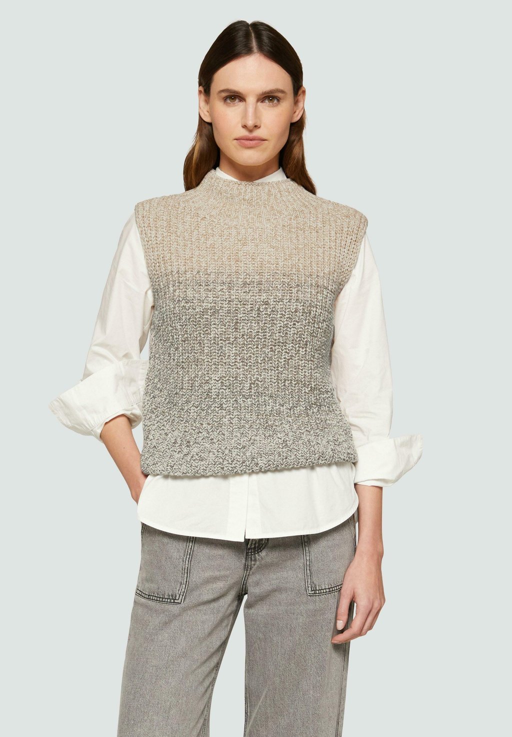 Топ WITH STAND-UP COLLAR s.Oliver, бежевый
Топ WITH STAND-UP COLLAR s.Oliver, бежевый