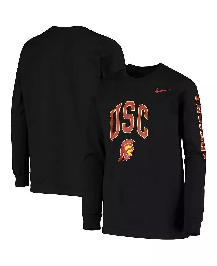 Черная футболка с длинными рукавами Big Boys USC Trojans Arch & Logo 2-Hit Nike
Черная футболка с длинными рукавами Big Boys USC Trojans Arch & Logo 2-Hit Nike