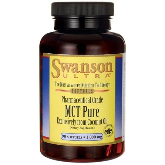 Swanson, Pharmaceutical Grade Mct Pure исключительно из кокосового масла, 1000 мг, 90 капсул
Swanson, Pharmaceutical Grade Mct Pure исключительно из кокосового масла, 1000 мг, 90 капсул