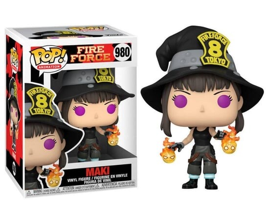 Funko POP! Аниме, коллекционная фигурка, Fire Force, Маки
Funko POP! Аниме, коллекционная фигурка, Fire Force, Маки