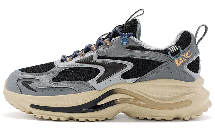 Ботинки для походов Boundless 2 мужские с низким верхом, черные/серые Xtep
Ботинки для походов Boundless 2 мужские с низким верхом, черные/серые Xtep