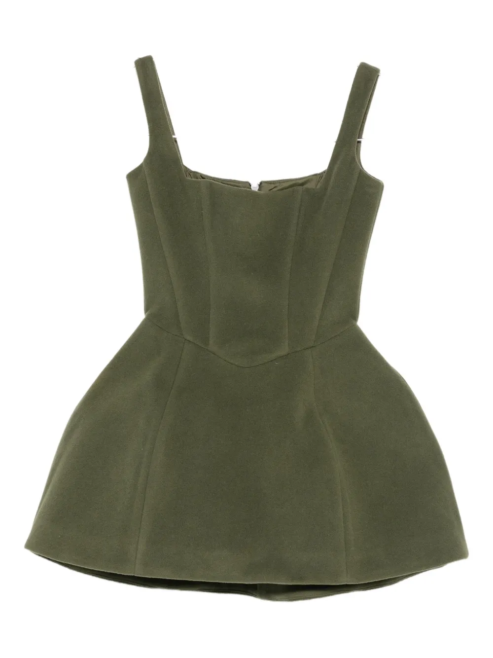 Расклешенное мини-платье с квадратным вырезом Vestiaire d'un Oiseau Libre, зеленый
Расклешенное мини-платье с квадратным вырезом Vestiaire d'un Oiseau Libre, зеленый