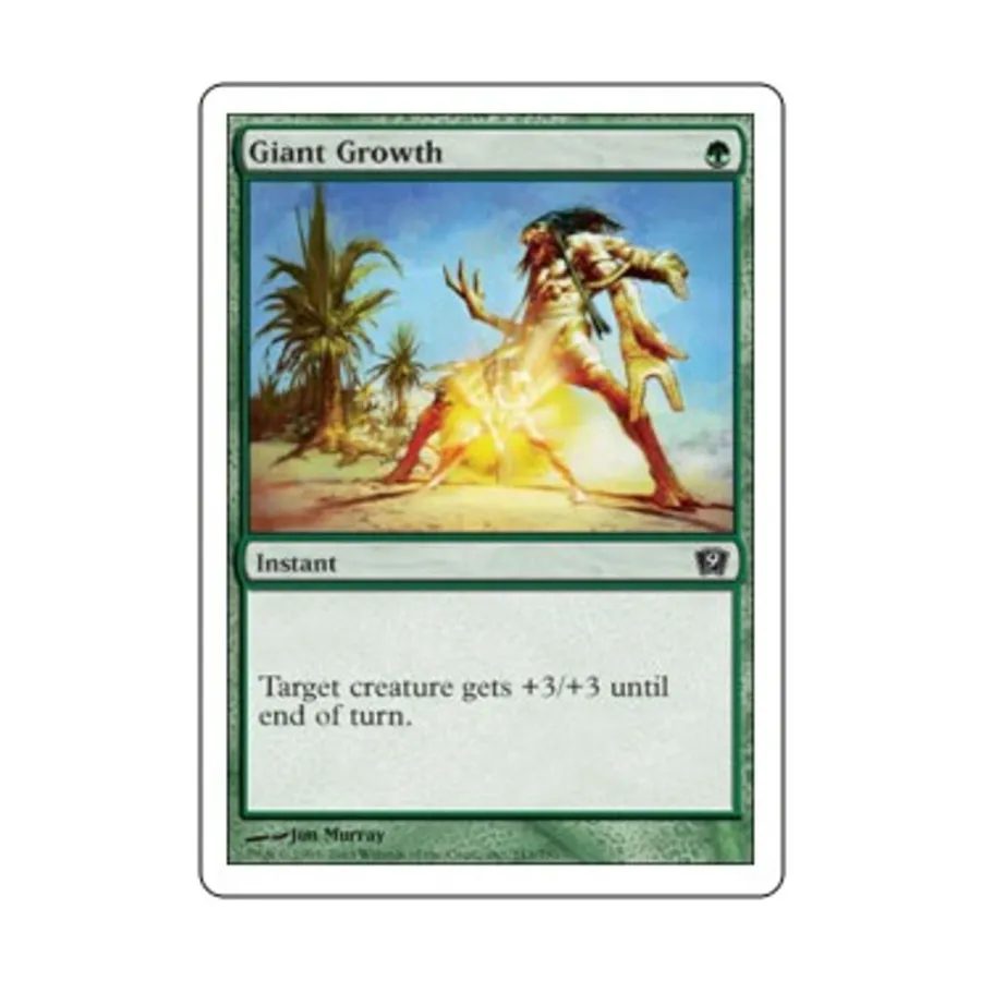 CCG Гигантский рост (С), MTG - 9th Edition
CCG Гигантский рост (С), MTG - 9th Edition