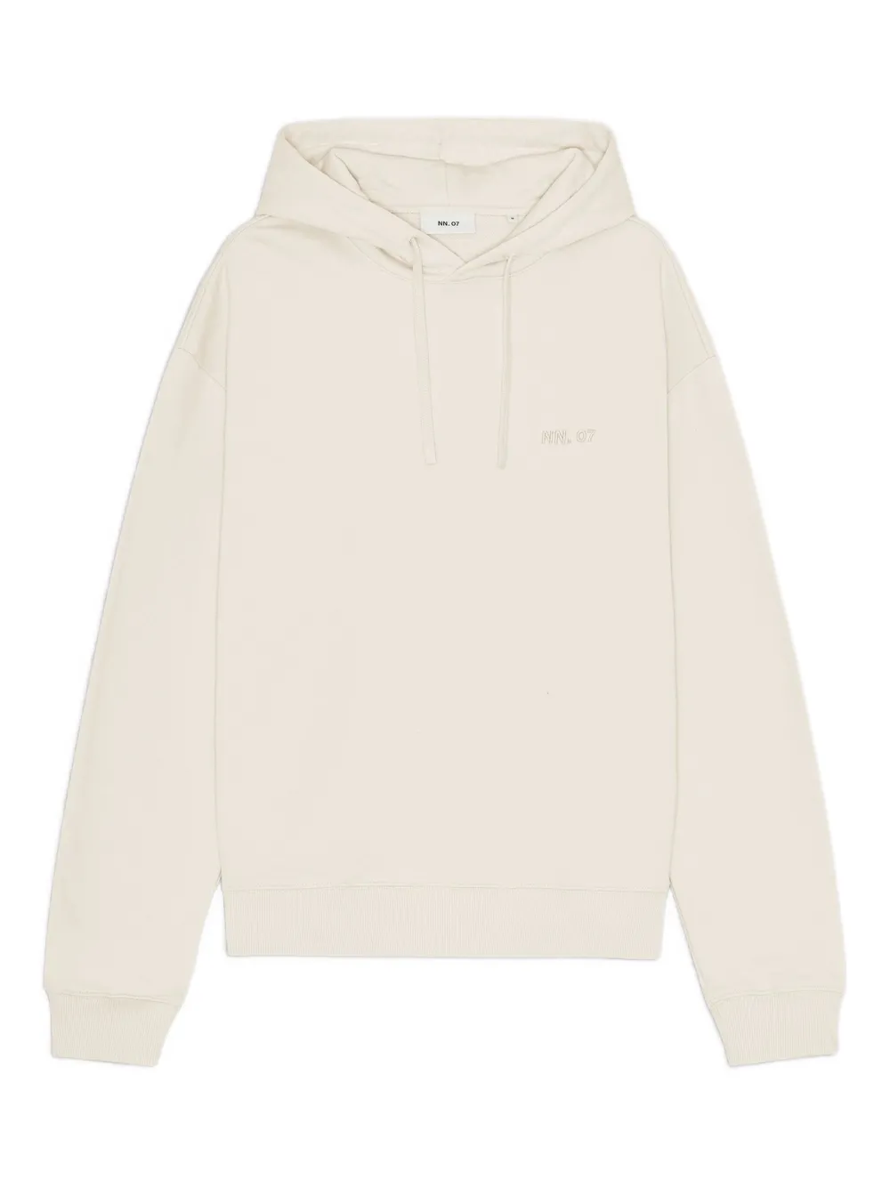 Толстовка с вышитым логотипом NN07, белый
Толстовка с вышитым логотипом NN07, белый