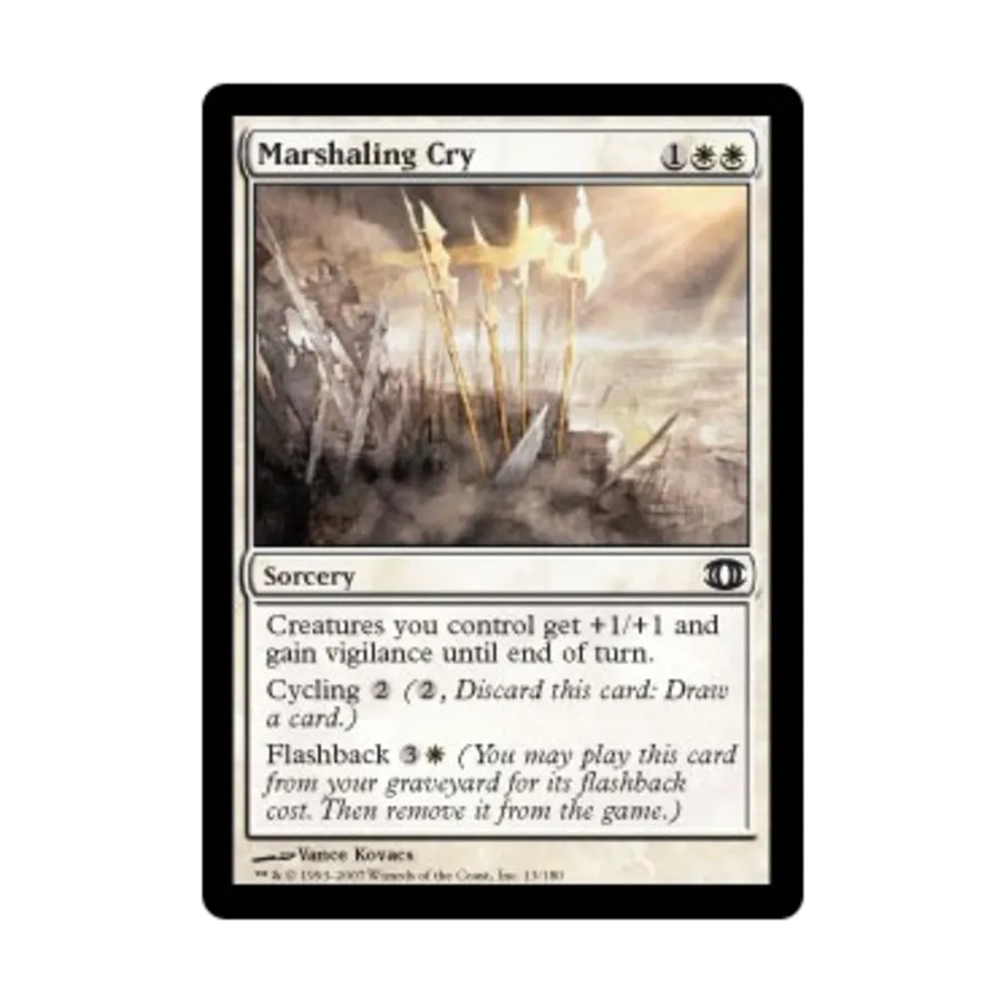 CCG Маршалинговый клич (клавиша C), MTG - Future Sight
CCG Маршалинговый клич (клавиша C), MTG - Future Sight