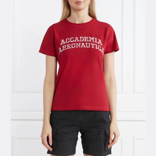 Футболка стандартного кроя Aeronautica Militare, красный
Футболка стандартного кроя Aeronautica Militare, красный