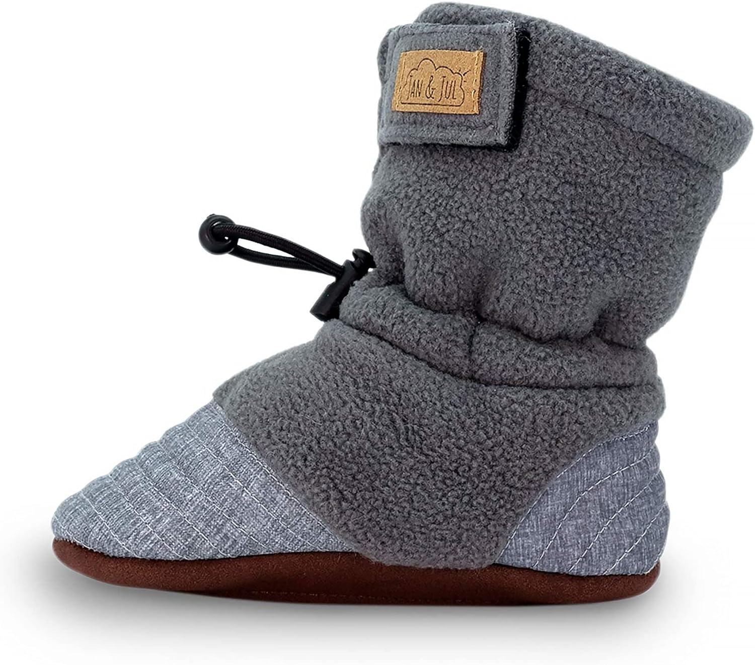 JAN & JUL Baby Fleece for Booties, Heather Grey
JAN & JUL Baby Fleece for Booties, Heather Grey
