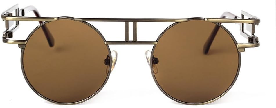 Круглые солнцезащитные очки из сплава для женщин и мужчин, модные, в крупной оправе, зеркальные, женские, в стиле стимпанк, с защитой от УФ-излучения UV400 TKKTLLT, C8bronze-brown
Круглые солнцезащитные очки из сплава для женщин и мужчин, модные, в крупной оправе, зеркальные, женские, в стиле стимпанк, с защитой от УФ-излучения UV400 TKKTLLT, C8bronze-brown