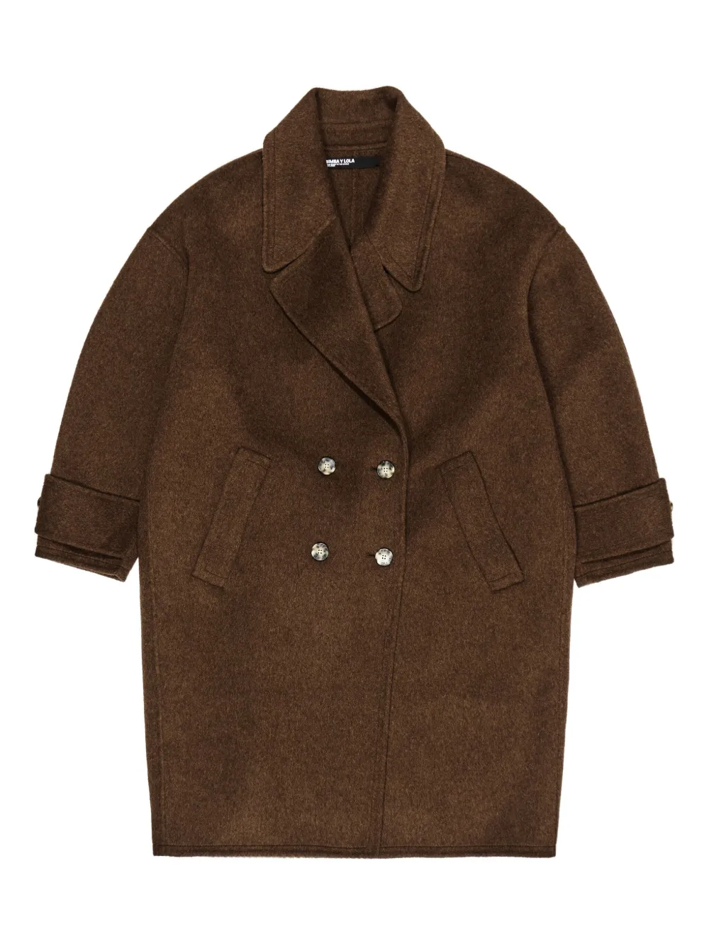 Пальто на пуговицах Bimba Y Lola, коричневый
Пальто на пуговицах Bimba Y Lola, коричневый