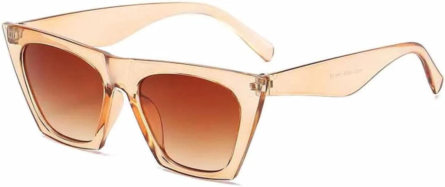 Модные женские солнцезащитные очки класса люкс в винтажном стиле «кошачий глаз», классические солнцезащитные очки для активного отдыха и вождения с защитой от УФ-излучения UV400 TKKTLLT, Champagne Tea
Модные женские солнцезащитные очки класса люкс в винтажном стиле «кошачий глаз», классические солнцезащитные очки для активного отдыха и вождения с защитой от УФ-излучения UV400 TKKTLLT, Champagne Tea