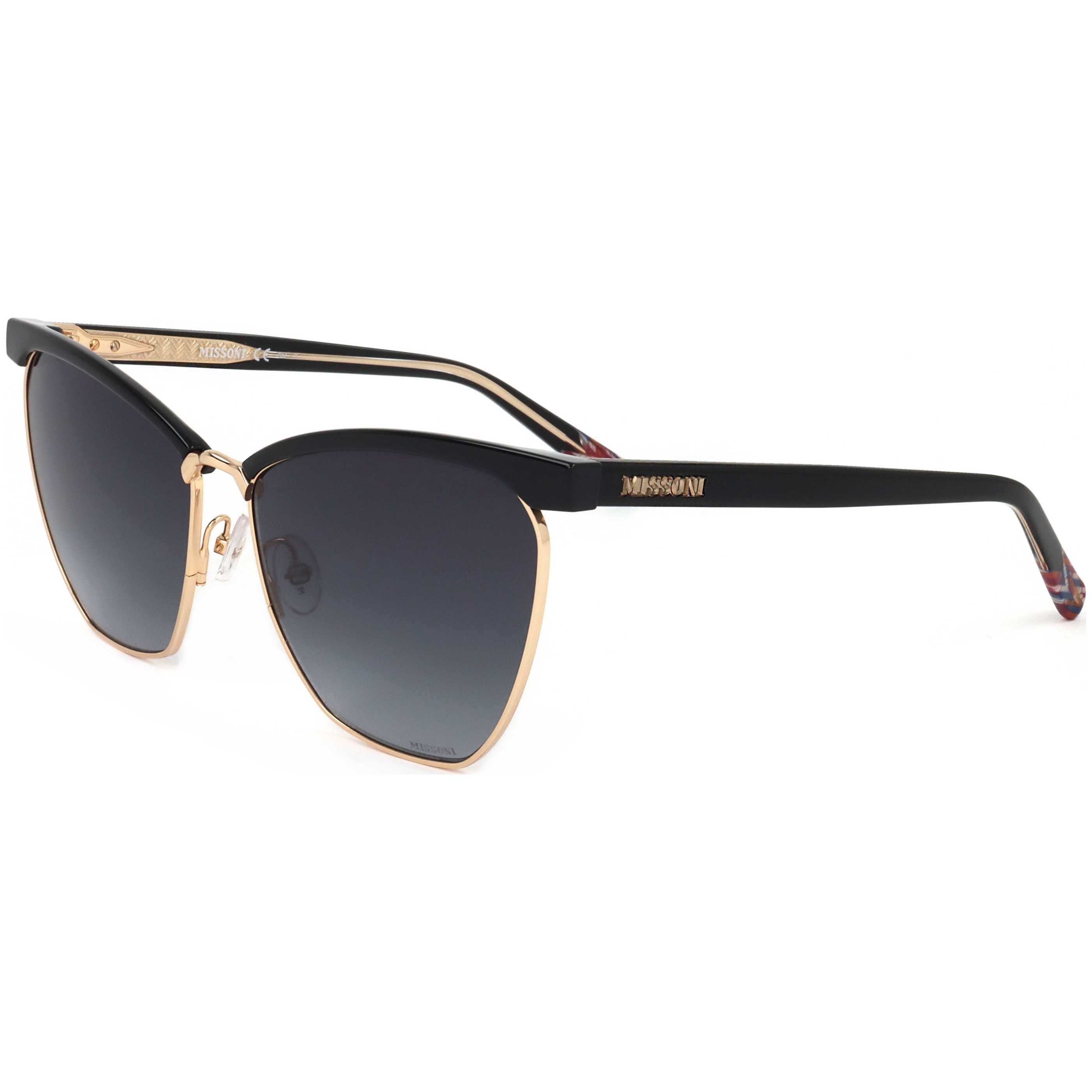Missoni Женские Солнцезащитные очки 60 мм Серые, черный
Missoni Женские Солнцезащитные очки 60 мм Серые, черный