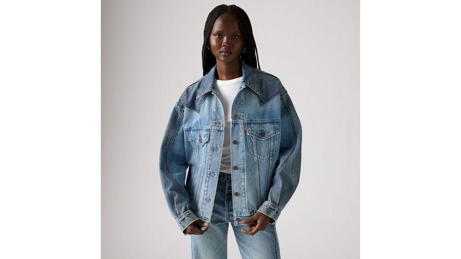 Куртка дальнобойщика в стиле вестерн 90-х годов Levi's, Free Range - Medium Wash
Куртка дальнобойщика в стиле вестерн 90-х годов Levi's, Free Range - Medium Wash