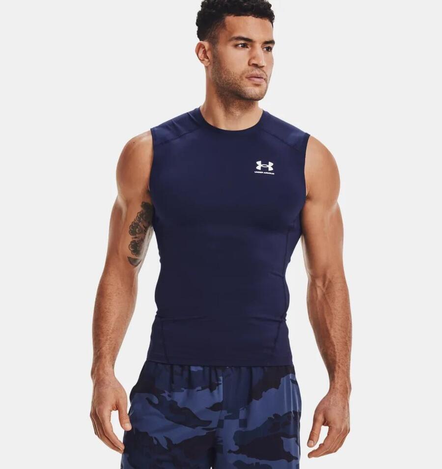 UNDER ARMOUR Майка из лайкры Under Armor HeatgearВ темно-синего цвета
UNDER ARMOUR Майка из лайкры Under Armor HeatgearВ темно-синего цвета