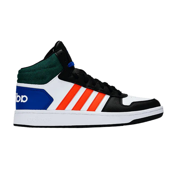 Кроссовки Adidas Hoops 2.0 Mid, White Multi-Color
Кроссовки Adidas Hoops 2.0 Mid, White Multi-Color