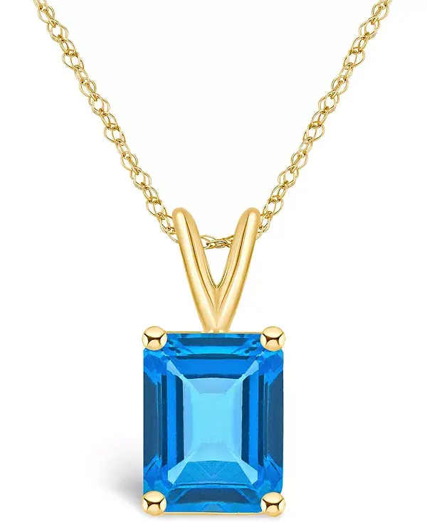 Ожерелье с подвеской из голубого топаза (4-1/4 карата) из 14-каратного белого золота или 14-каратного желтого золота Macy'S, gold
Ожерелье с подвеской из голубого топаза (4-1/4 карата) из 14-каратного белого золота или 14-каратного желтого золота Macy'S, gold
