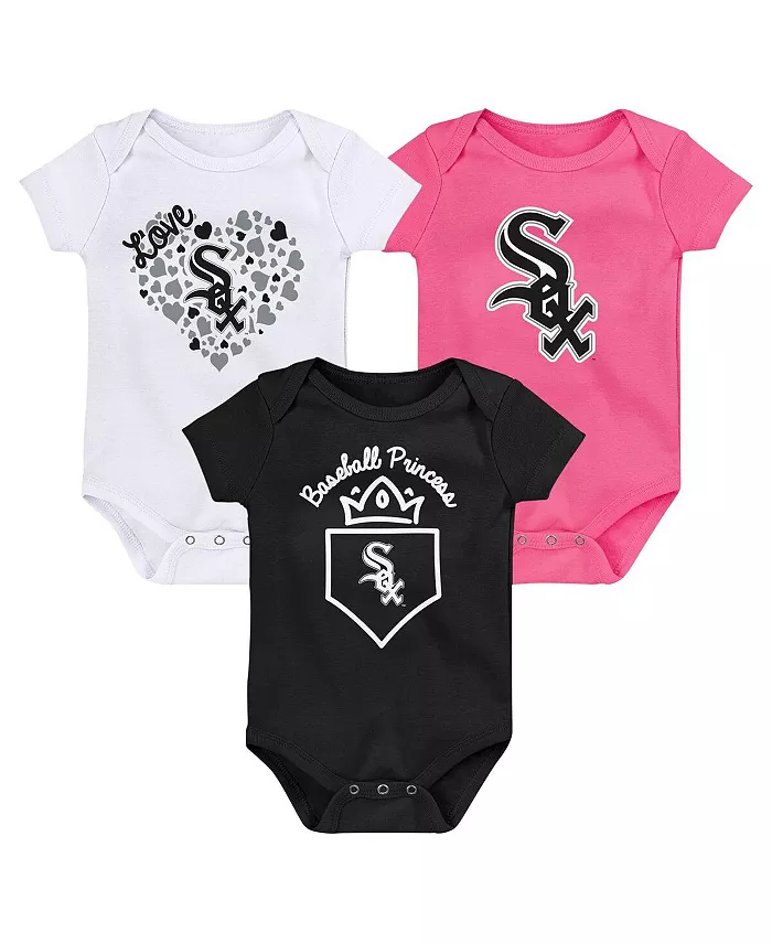 Детский набор из 3 боди Chicago White Sox Home Run для мальчиков и девочек Outerstuff
Детский набор из 3 боди Chicago White Sox Home Run для мальчиков и девочек Outerstuff