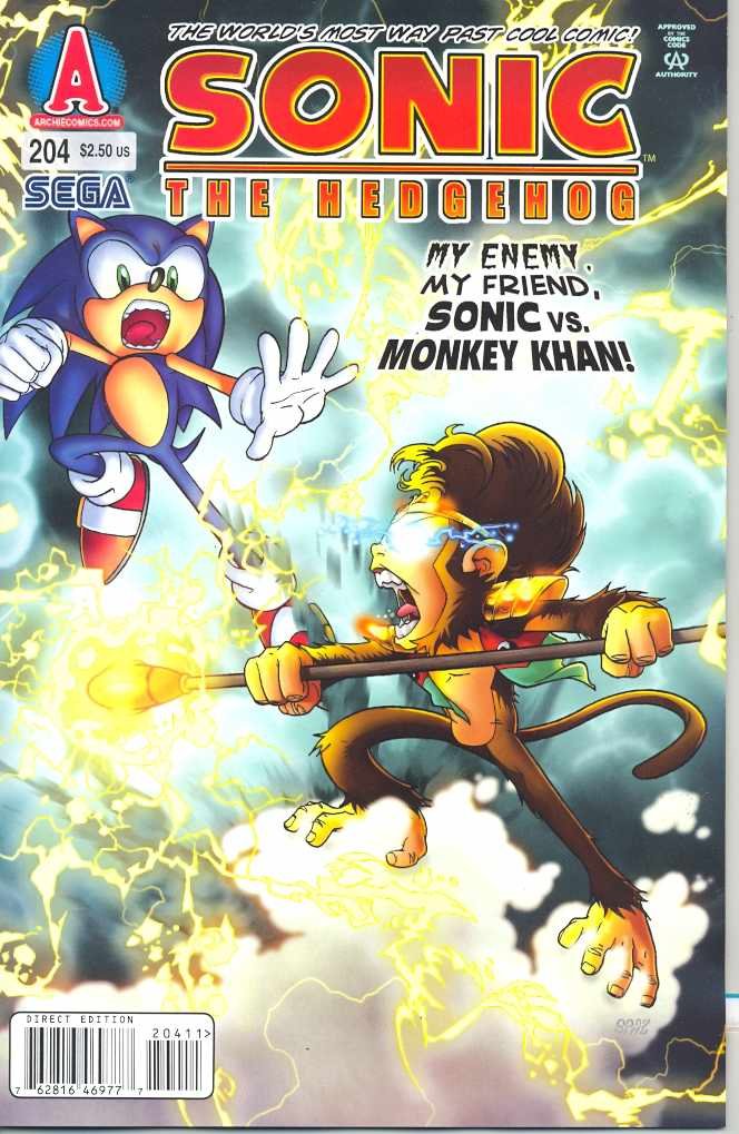 Sonic the Hedgehog #204 (Archie Comics)
Sonic the Hedgehog #204 (Archie Comics)